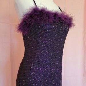 💜 Y2K Vintage Candy Rocket Purple Dress